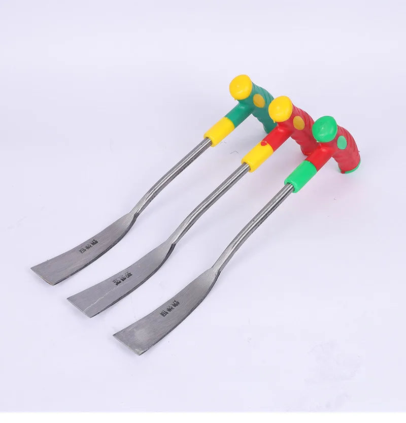 New Garlic Digging Shovel Agricultural Stainless Steel Flower Shovel Gardening Weeding Dig Wild Herbs 3-Point Shovel Garden Tool