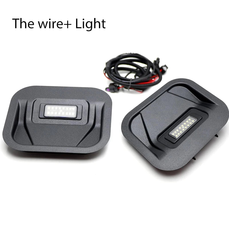 2Pcs LED Rear Tailgate Step Light Kit For GMC Sierra 1500 Chevy Silverado 1500 2500HD 3500HD 2020 2021 2022