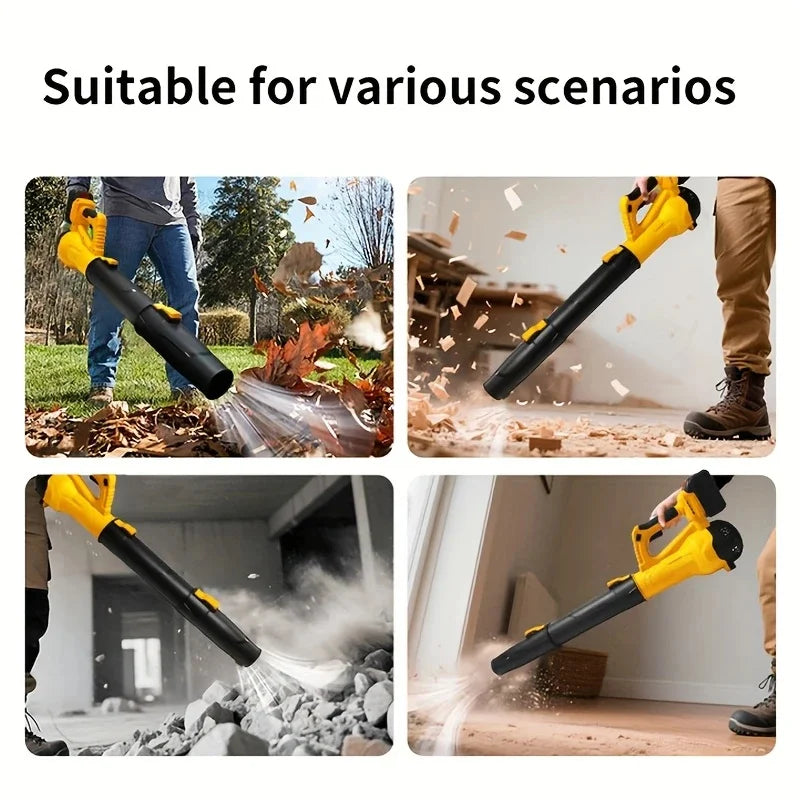 Cordless Leaf Blower – Ultra-High-Power Garden Blower for Leaves, Dust & Snow Removal