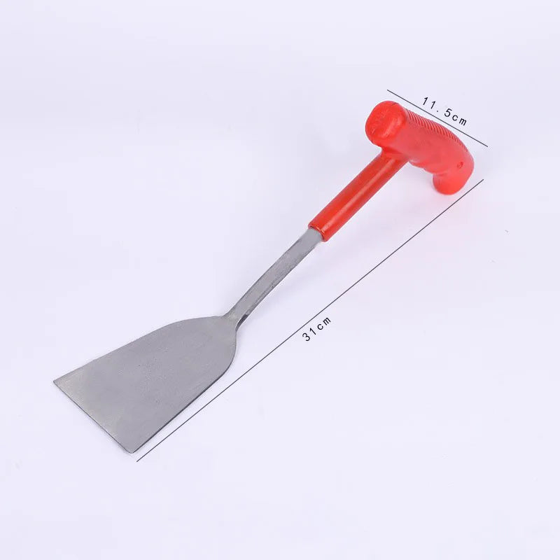 New Garlic Digging Shovel Agricultural Stainless Steel Flower Shovel Gardening Weeding Dig Wild Herbs 3-Point Shovel Garden Tool
