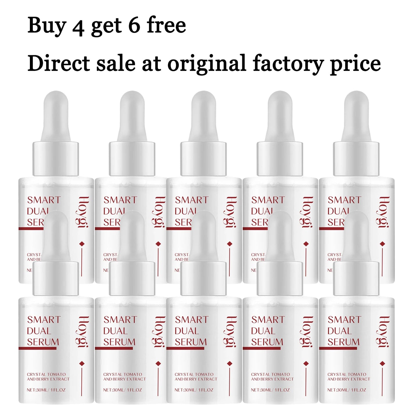 30ML Face Glowing Serum Gentle Moisturizing & Nourishing Enhance Skin Elasticity Firming Fade Fine Lins Glowing Facial Serum