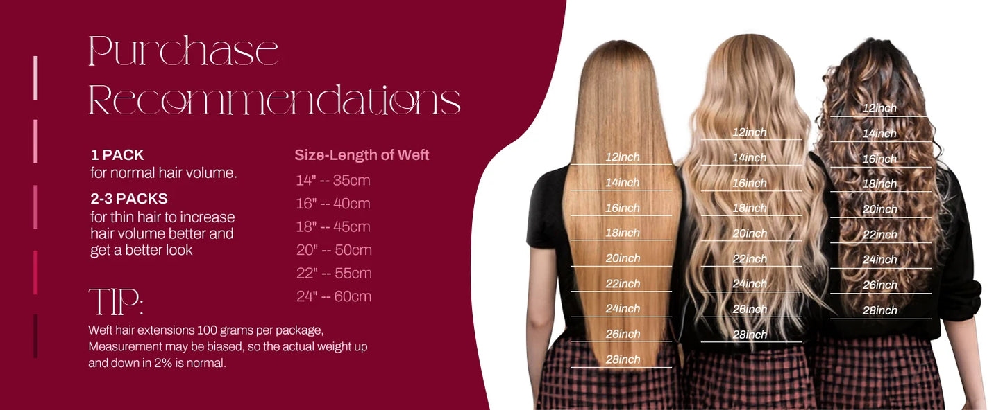Moresoo Butterfly Weft Hair Extensions Pu Hole Weft Double Sided Genius Weft Bundles Hand Tied Weft Invisible Weave For Women