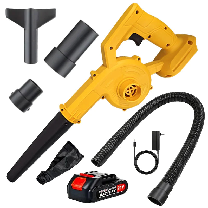 Cordless Leaf Blower – Ultra-High-Power Garden Blower for Leaves, Dust & Snow Removal