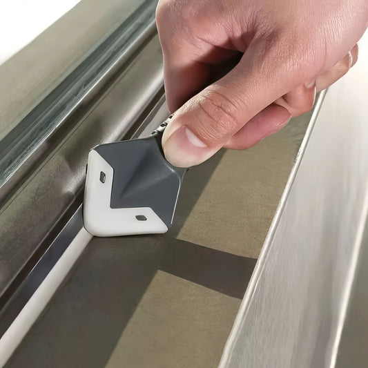 1 Piece of 5-in-1 Sealant Removal Tool Black, Compact Design, Sealant Tool, Used for Ceramic Tiles, Floors, Bathtub Surfaces