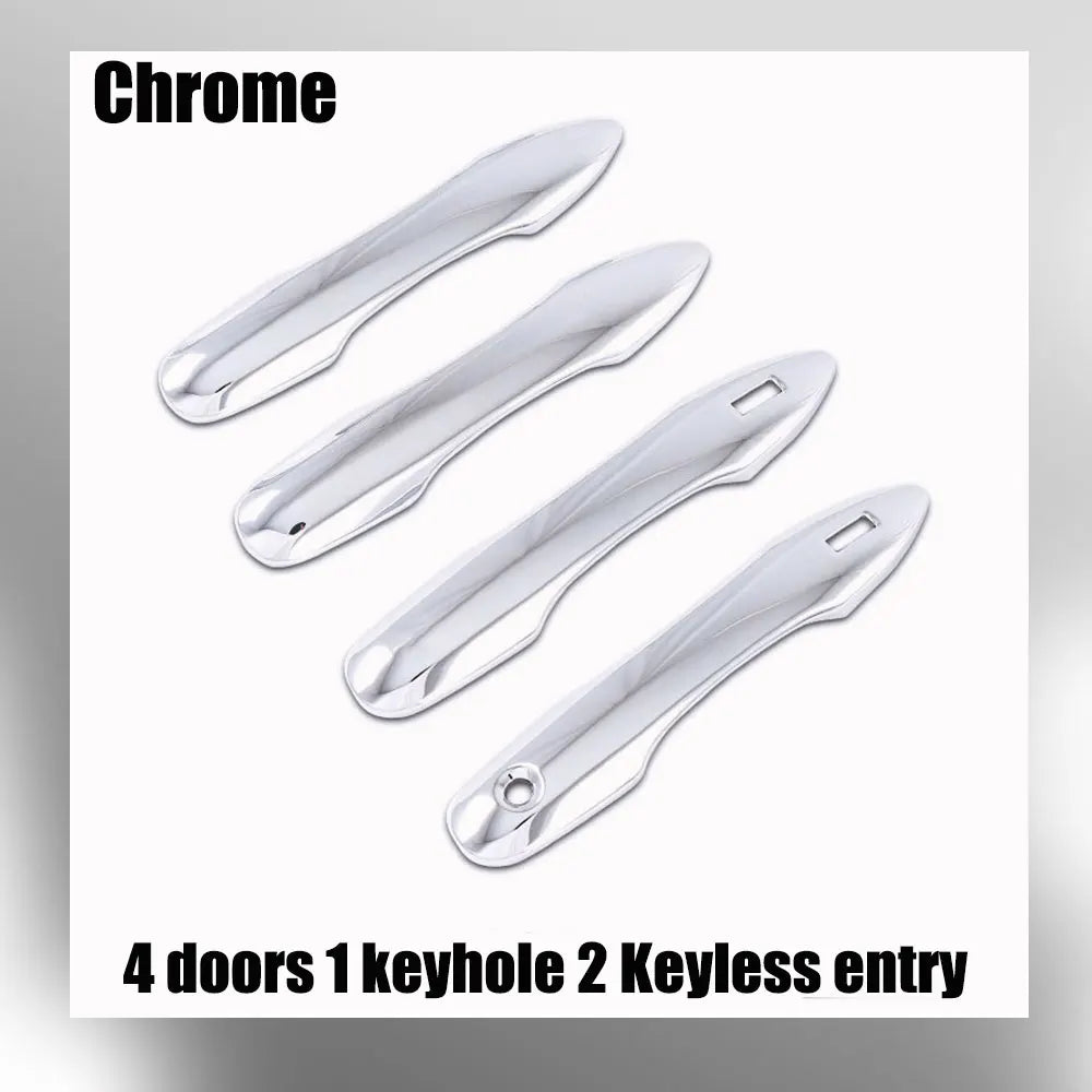 4x Car Door Handle Cover for Toyota Camry XV80 80 Hybrid LE SE 2025 2026 2027 Sticker Trim Exterior Scratch Decor Accessories