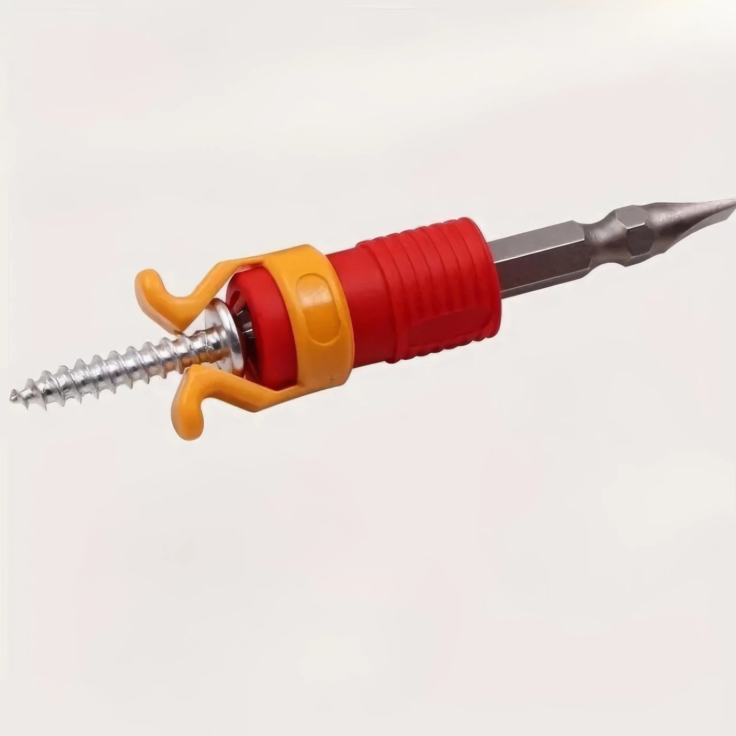1 Red Screw Fastener, Convenient Design, Precise Screw Installation, Suitable for Cars, Homes, and Offices