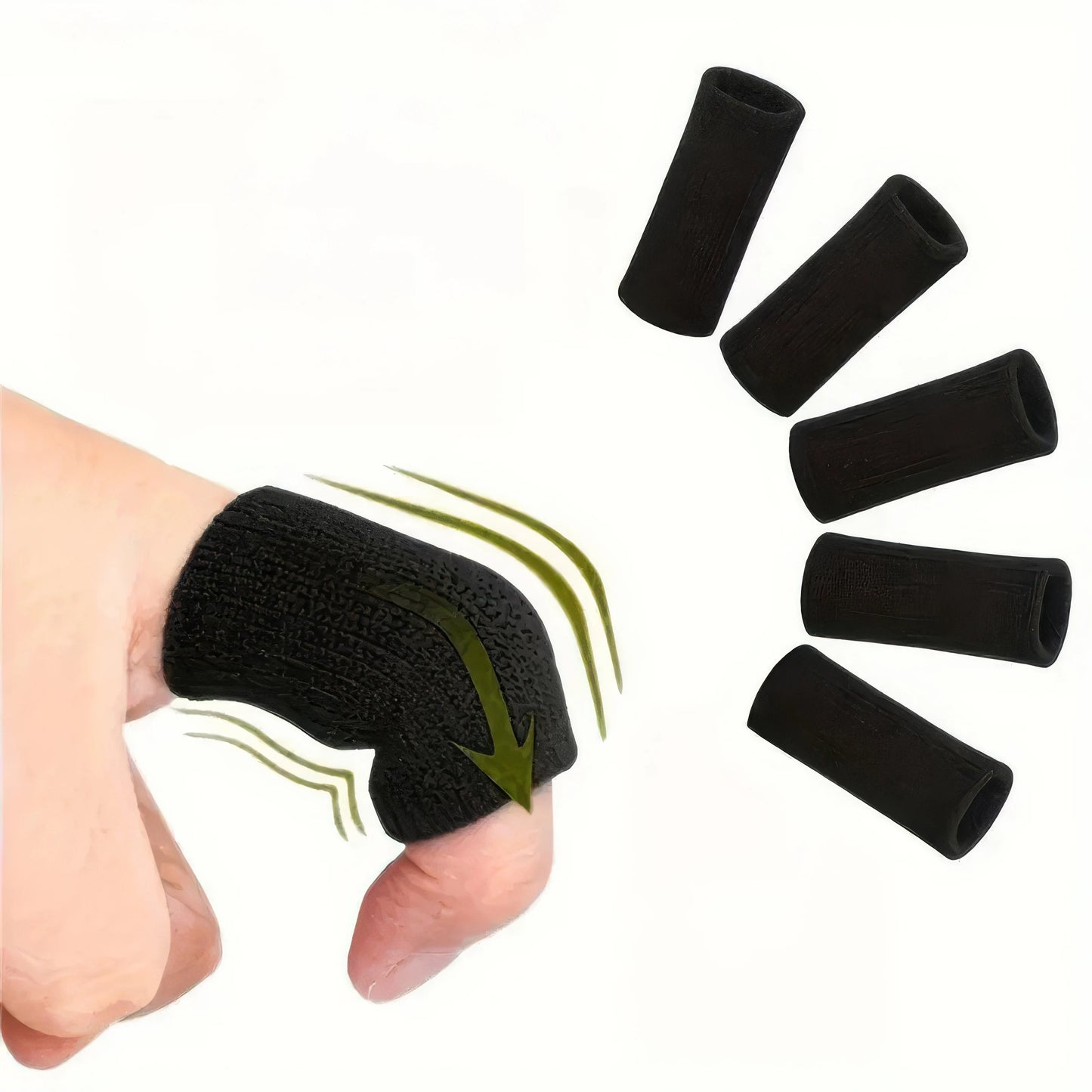 Finger Arthritis Compression Sleeves – Soft Support for Fitness, Rowing & Joint Pain Relief (10/20/30 Pack)