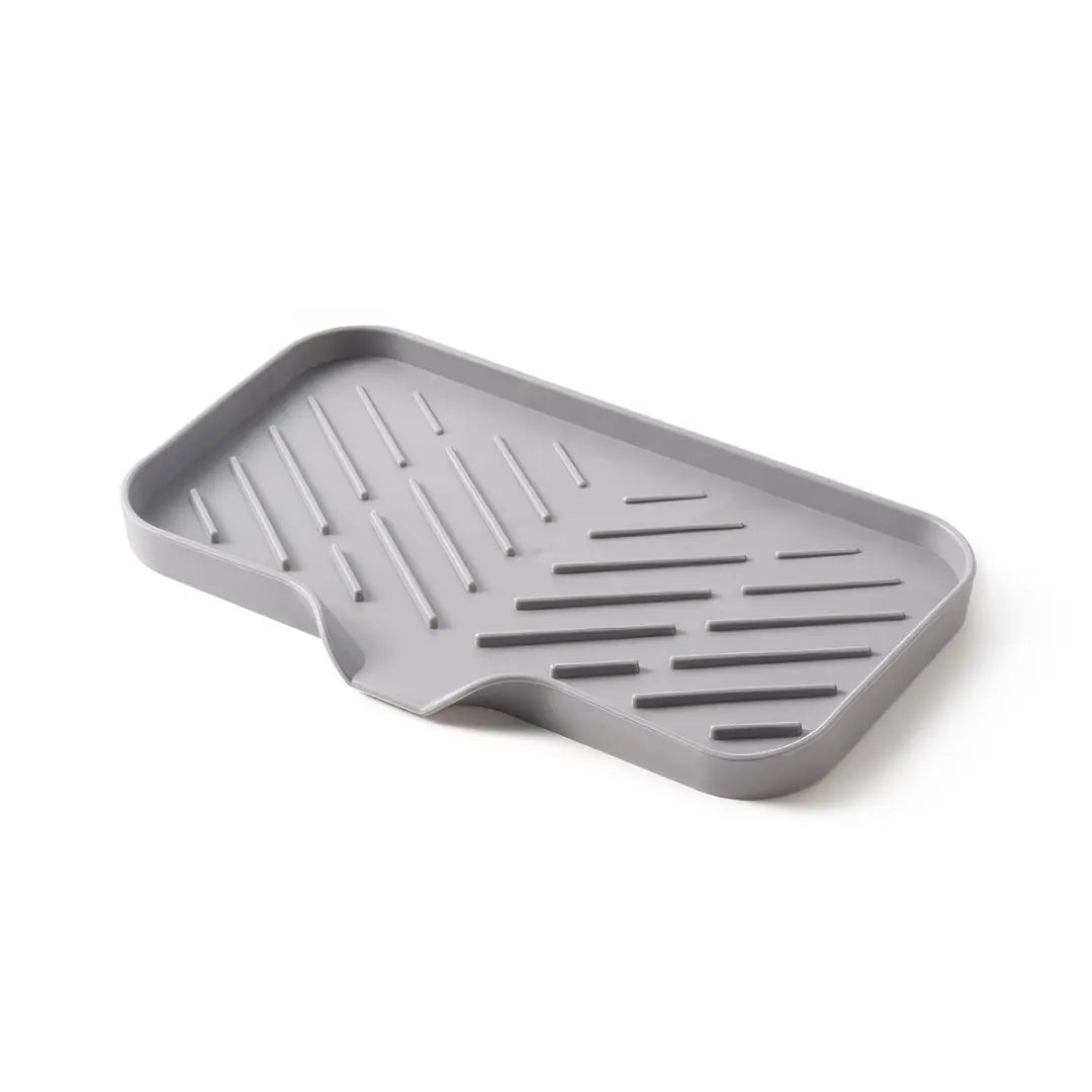 2 Count Silicone Kitchen Drying Mat - Fast Drainage Design, Heatproof & Non-Slip for Produce