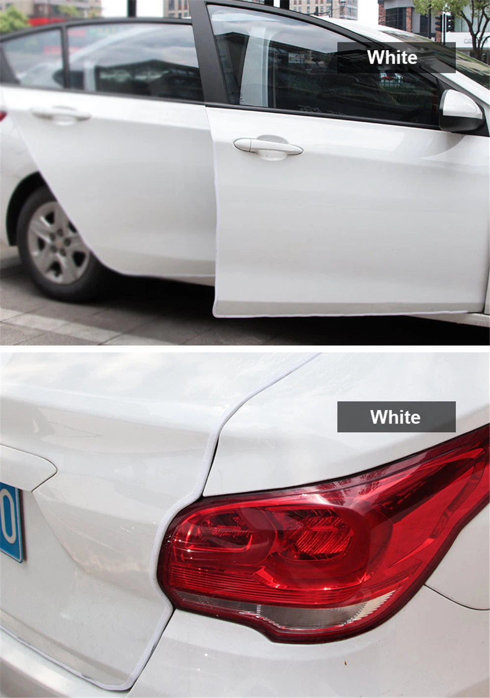 Car Door Protector Edge Scratch Strip Guard Trim Automobile Door Anti Collision Protection Strip Steel Car-styling Accessory