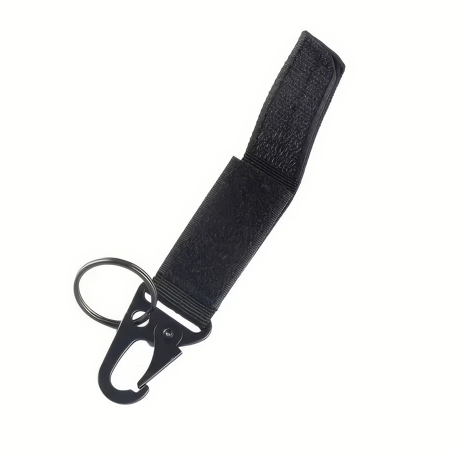 1/2 Piece Nylon Tactical Clip Black/green, Sturdy Hook, Suitable for Backpacks, Seat Belts, Bags, Outdoor Small Tools