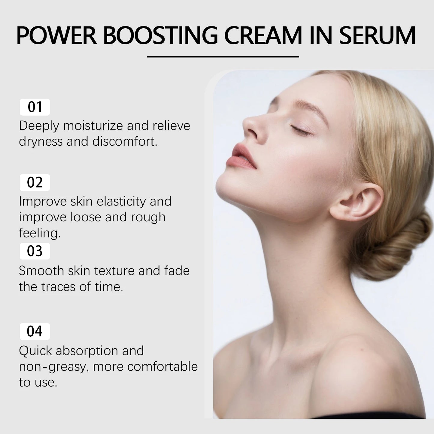 AMZ 30ml Collagen Moisturizing Facial Essence Nourishing Skin Care Smooth Daily Moisture Water for Facial Skin Health