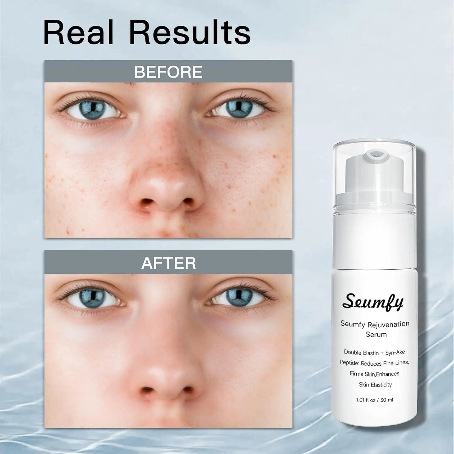 Power Repairing Serum Anti Wrinkle Hydrating Serum for Face with Hydrolyzed Collagen for Dull Skin Fine Lines All Skin Types 30ML/1.01 Fl.Oz