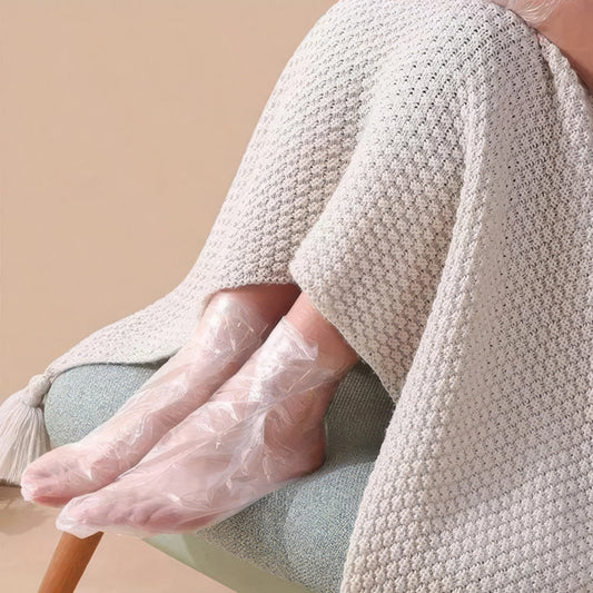100/200/300 Disposable Foot Covers for Transparent, Soft and Smooth Foot Care, Suitable for Hydrotherapy and Skincare Treatments