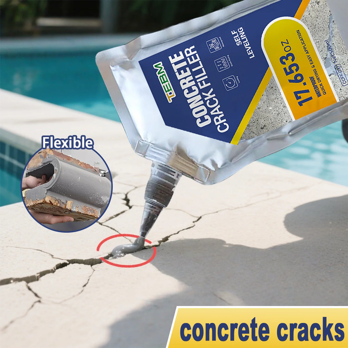 Driveway and Asphalt Crack Repair Sealant, 200 ml or 500 ml - view 6