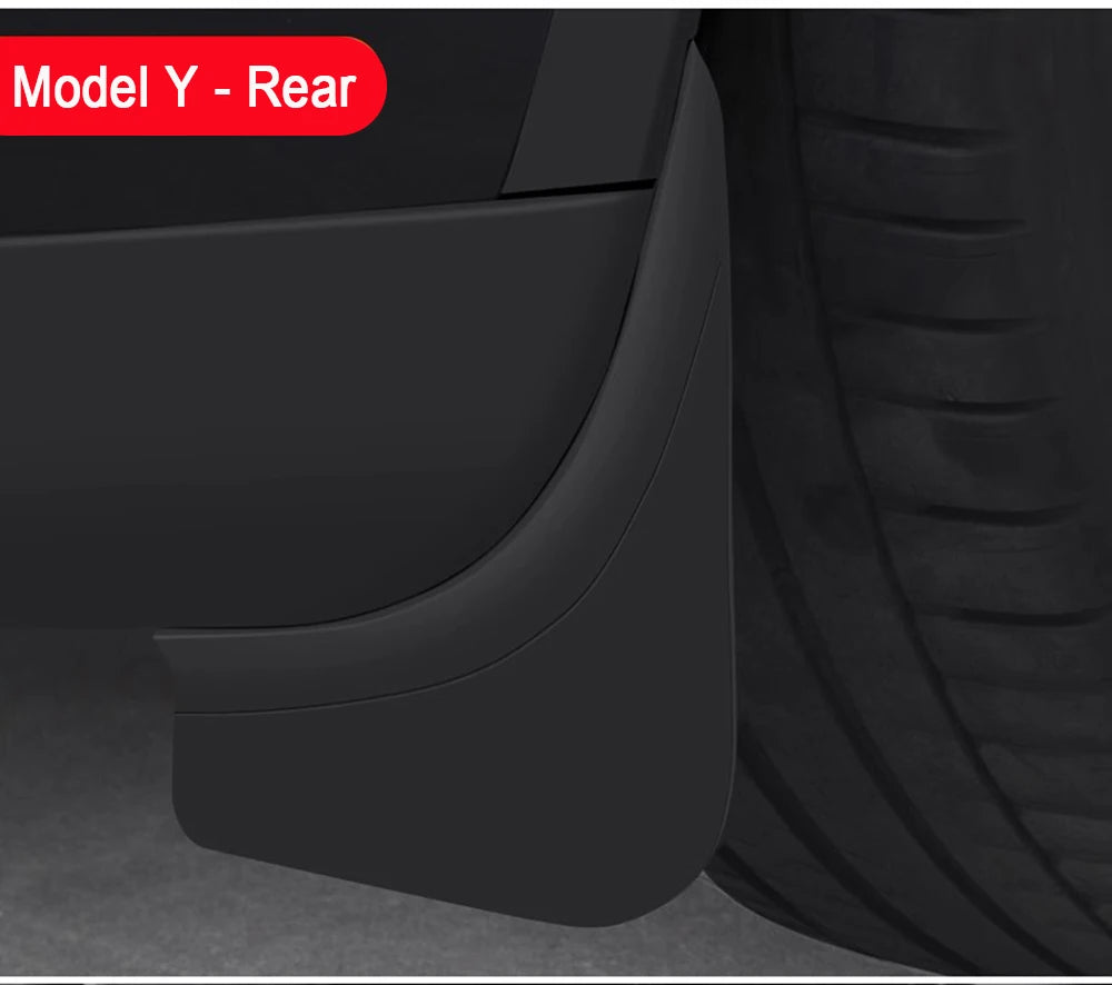 4Pcs/set Mud Flaps Splash Guards For Tesla Model 3 2026-2026 2026 2026+ Front Rear Wheel Mudguard Guard Fender