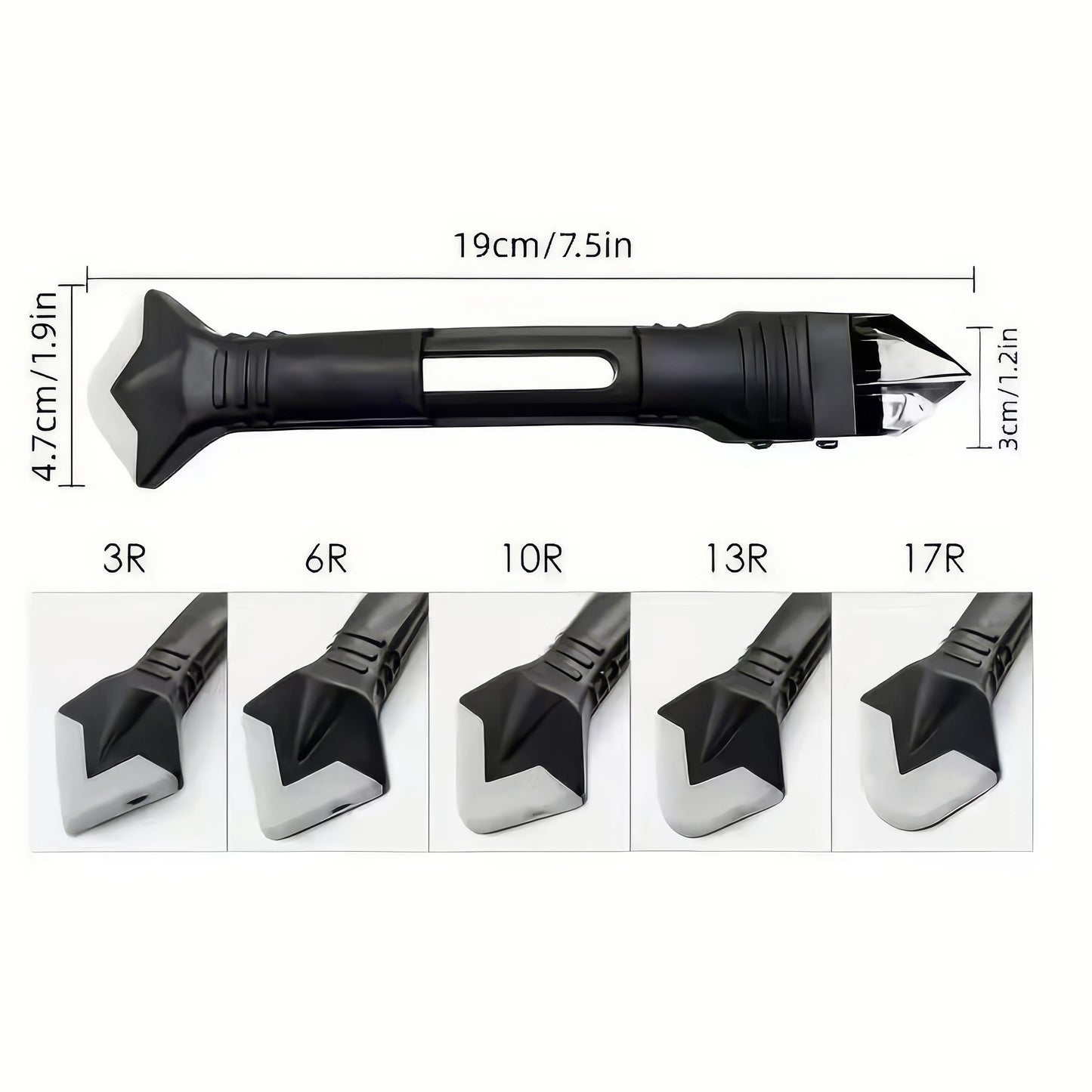 5-in-1 Sealant Removal Tool - Compact & Versatile Design