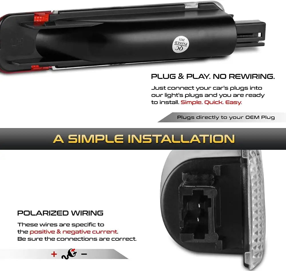 LED Interior Door Panel Courtesy Lights — Chevrolet Silverado & GMC Sierra 1500/2500/3500 HD (1999–2006)