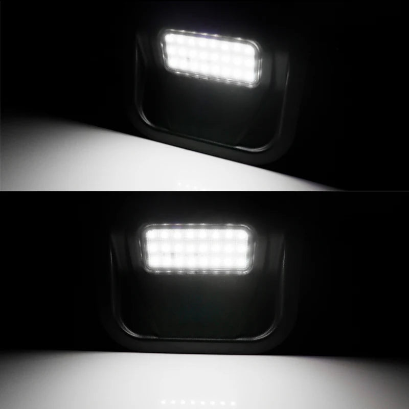 2Pcs LED Rear Tailgate Step Light Kit For GMC Sierra 1500 Chevy Silverado 1500 2500HD 3500HD 2020 2021 2022