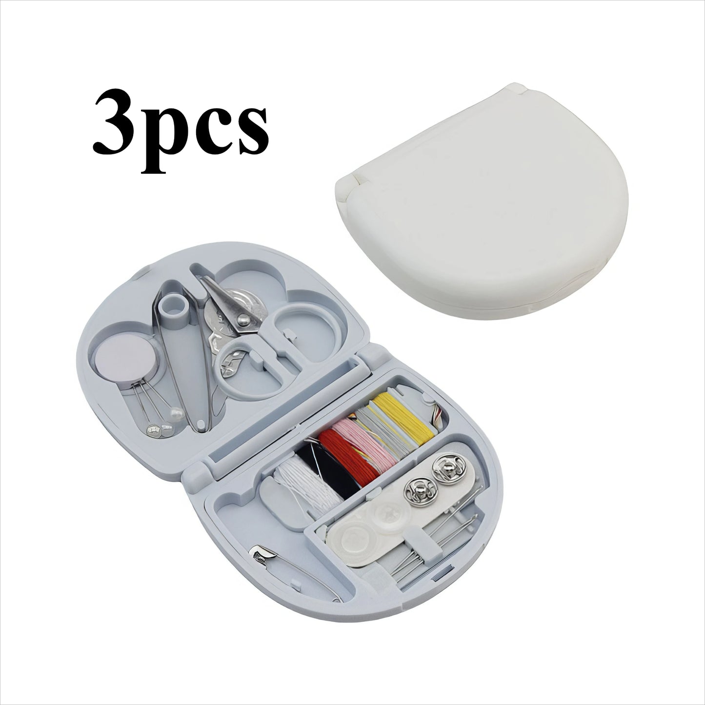 1/2/3 Piece Sewing Set in Blue/pink, Portable and Durable Integrated Emergency Repair, Suitable for Quick Repair, Sewing Tool