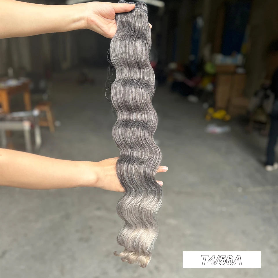 Magicae 30Inch 200g/Pc Chocolate Ombre Brown Orange Blond P27/613 Bio Body Wave Grey High Temperature Synthetic Hair Extension