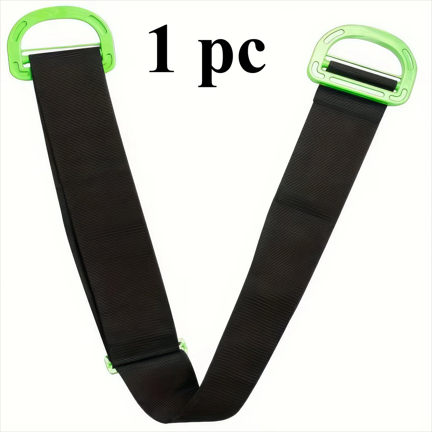 1 Piece of Heavy-duty Adjustable Lifting Belt with Green Color, Easy To Use and Store, Suitable for Moving and Construction