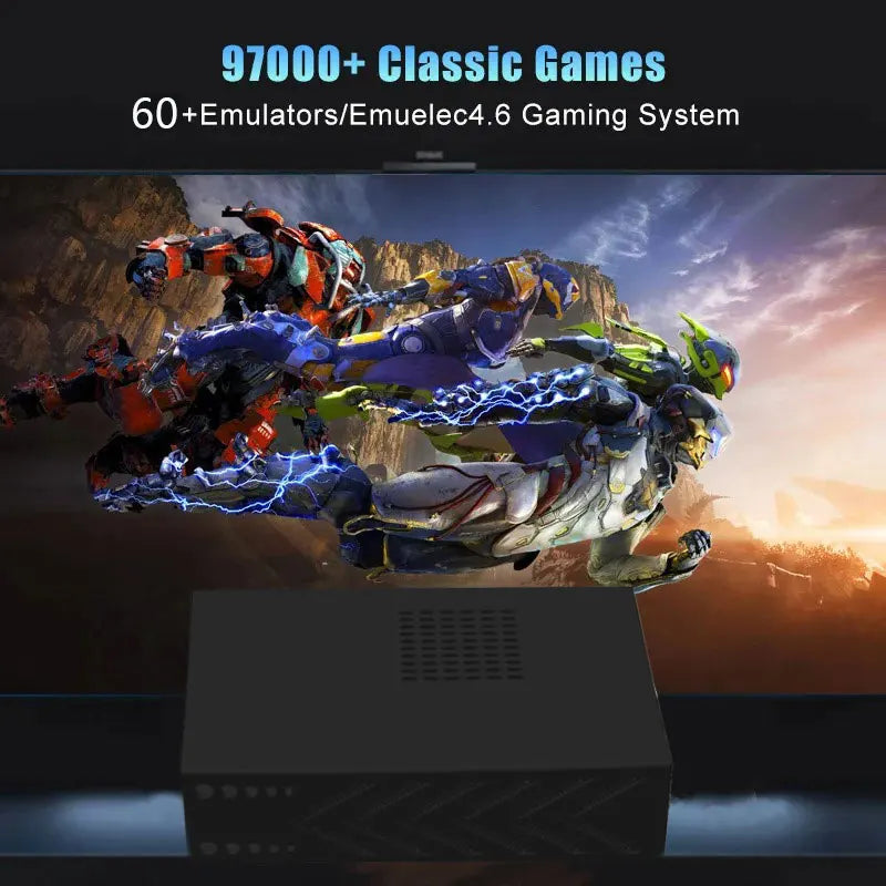 R3 Pro Batocera Game Console — 4K HD, 60+ Emulators, Wireless Controller TV Console