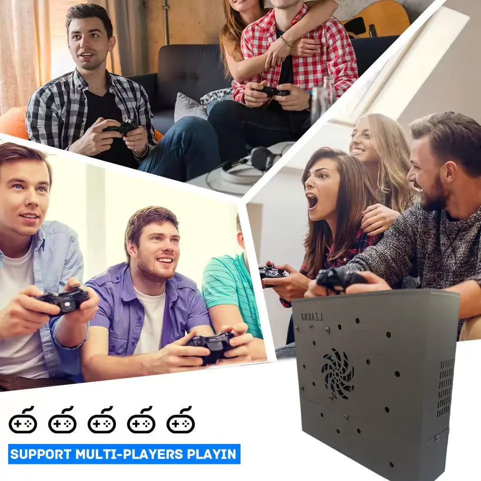 Super Game Console X8 Pro 70000+ Games I3-3110M  For Wii PS2 DC PSP GAMECUBE 500G Loaded Console Windows 11and Batocera