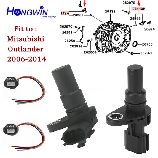 Transmission Speed Sensor, Compatible with Mitsubishi Outlander (2006-2014)
