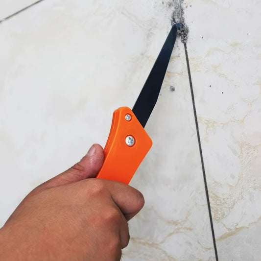 1/2 Piece Folding Hook Knife Orange, Manual Garden Weed Killer, Battery Free, Durable Structure, Used for Outdoor Lawns