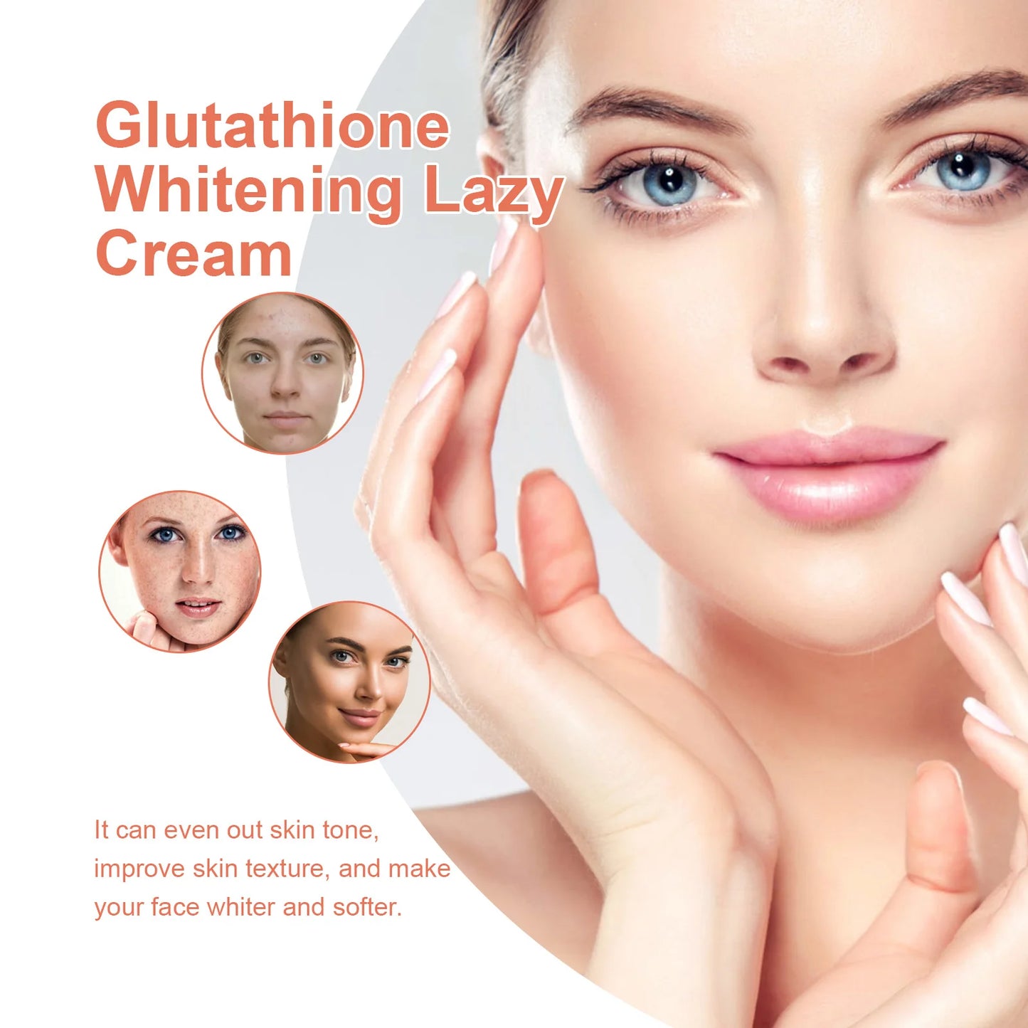 EELHOE 30g Skin Firming Cream Repair Skin Gentle Moisturizing Firming Skin Brightening Lock Water Moisturizing Skin Care Cream