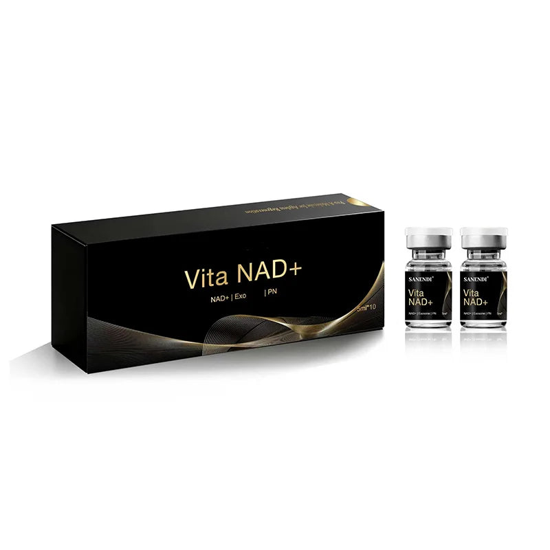 Sanendi NAD+ Korea Skincare Product Complex Essence for light texture And Transparent-Feel Daily Care Essence Set 7mlx5 Vials