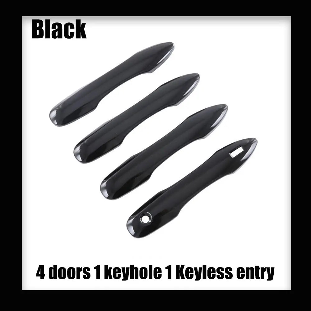 4x Car Door Handle Cover for Toyota Camry XV80 80 Hybrid LE SE 2025 2026 2027 Sticker Trim Exterior Scratch Decor Accessories