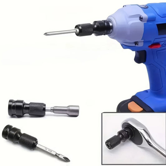 Electric Wrench Conversion Head Adapter – Durable Steel, Universal Fit