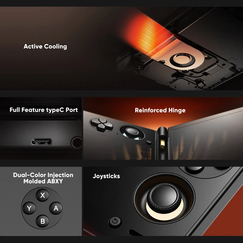 AYN Thor Dual-Screen Android Handheld — 6" AMOLED 1080p Gaming