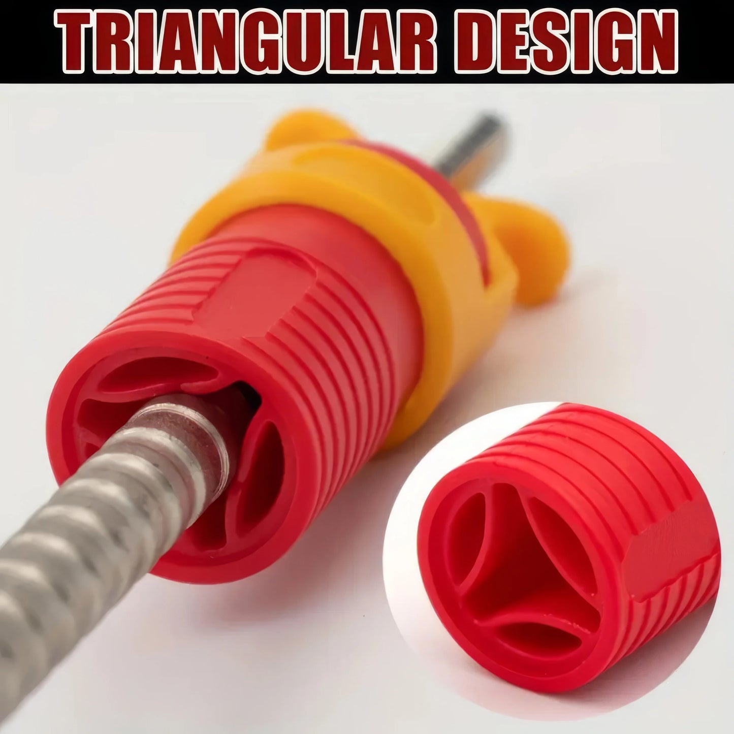 1/2 Piece Red Screw Holder, Manually Operated, Used As A Woodworking Tool for Screw and Drill Bit Clamps, Essential Tool