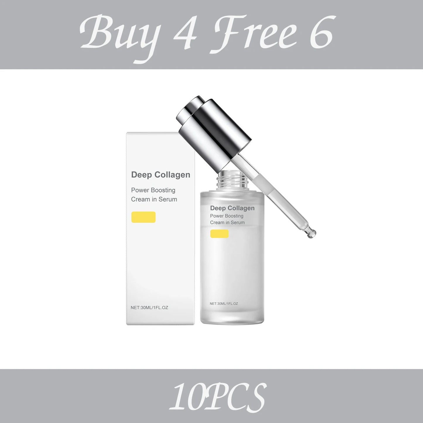 AMZ 30ml Collagen Moisturizing Facial Essence Nourishing Skin Care Smooth Daily Moisture Water for Facial Skin Health