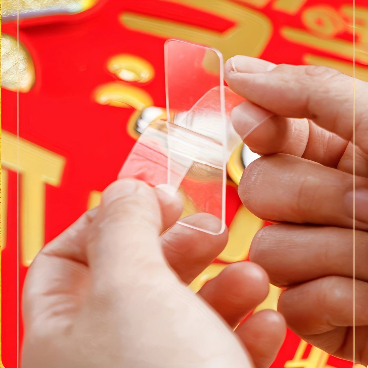 2 Boxes/120 Pieces of Transparent Double-sided Tape, Super Adhesive, Suitable for Wall Installation in Homes and Offices