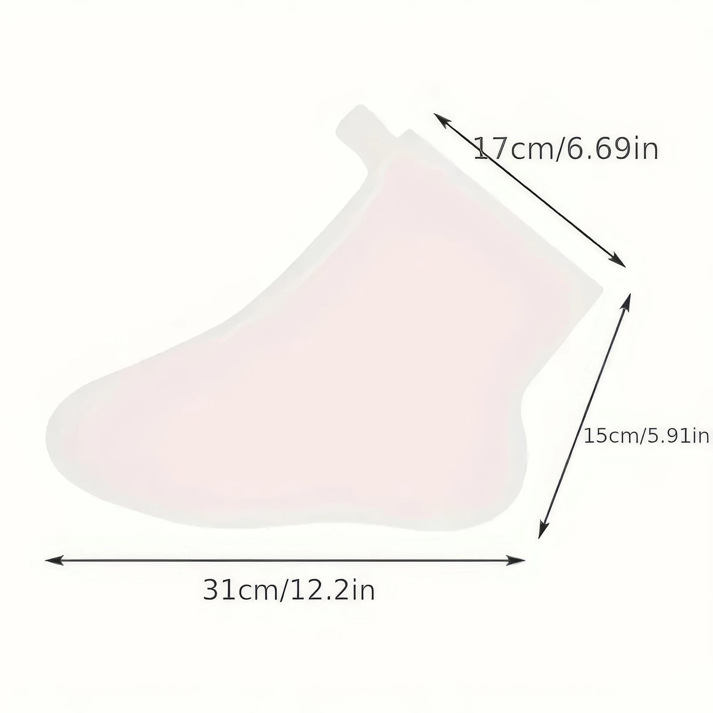100/200/300 Disposable Foot Covers for Transparent, Soft and Smooth Foot Care, Suitable for Hydrotherapy and Skincare Treatments