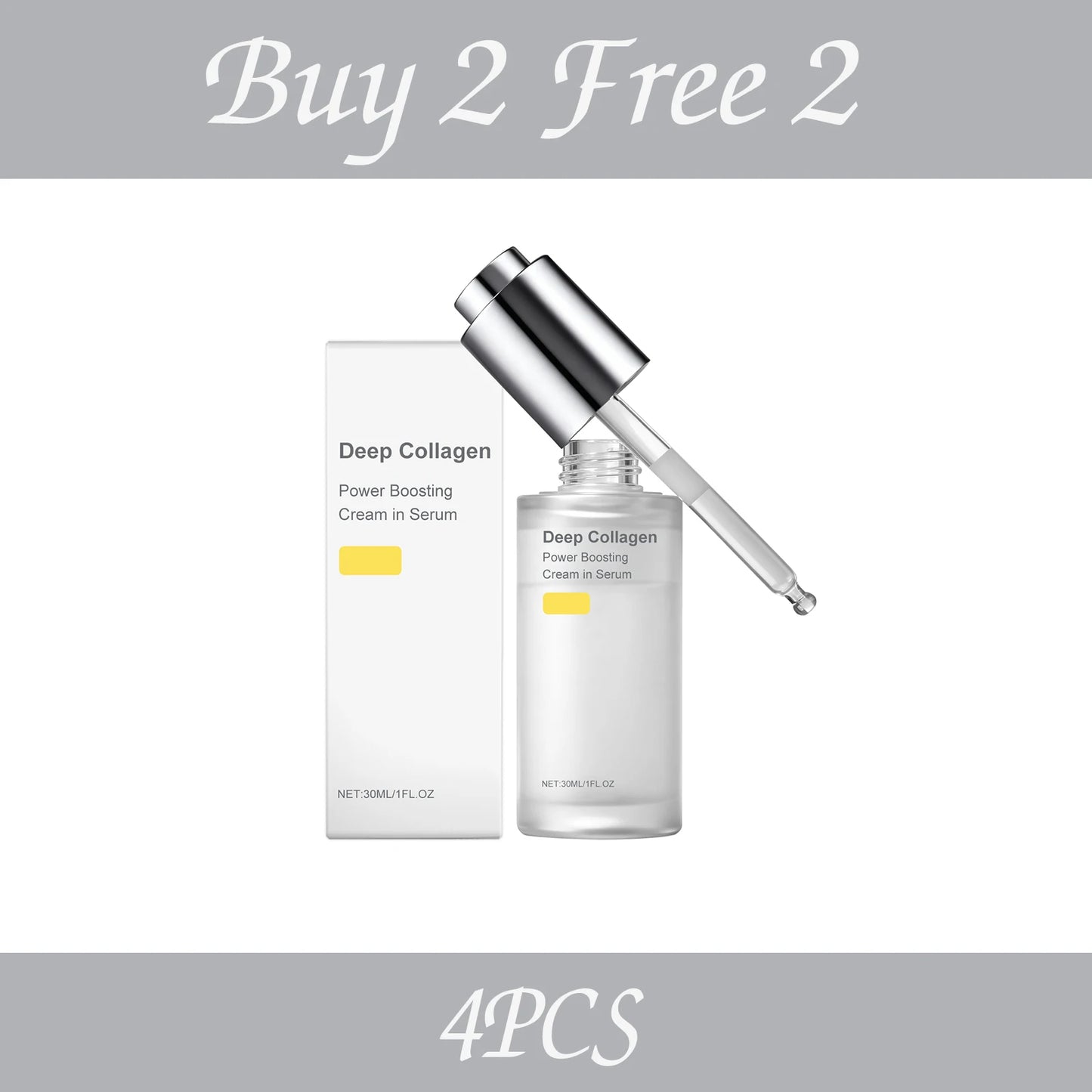AMZ 30ml Collagen Moisturizing Facial Essence Nourishing Skin Care Smooth Daily Moisture Water for Facial Skin Health