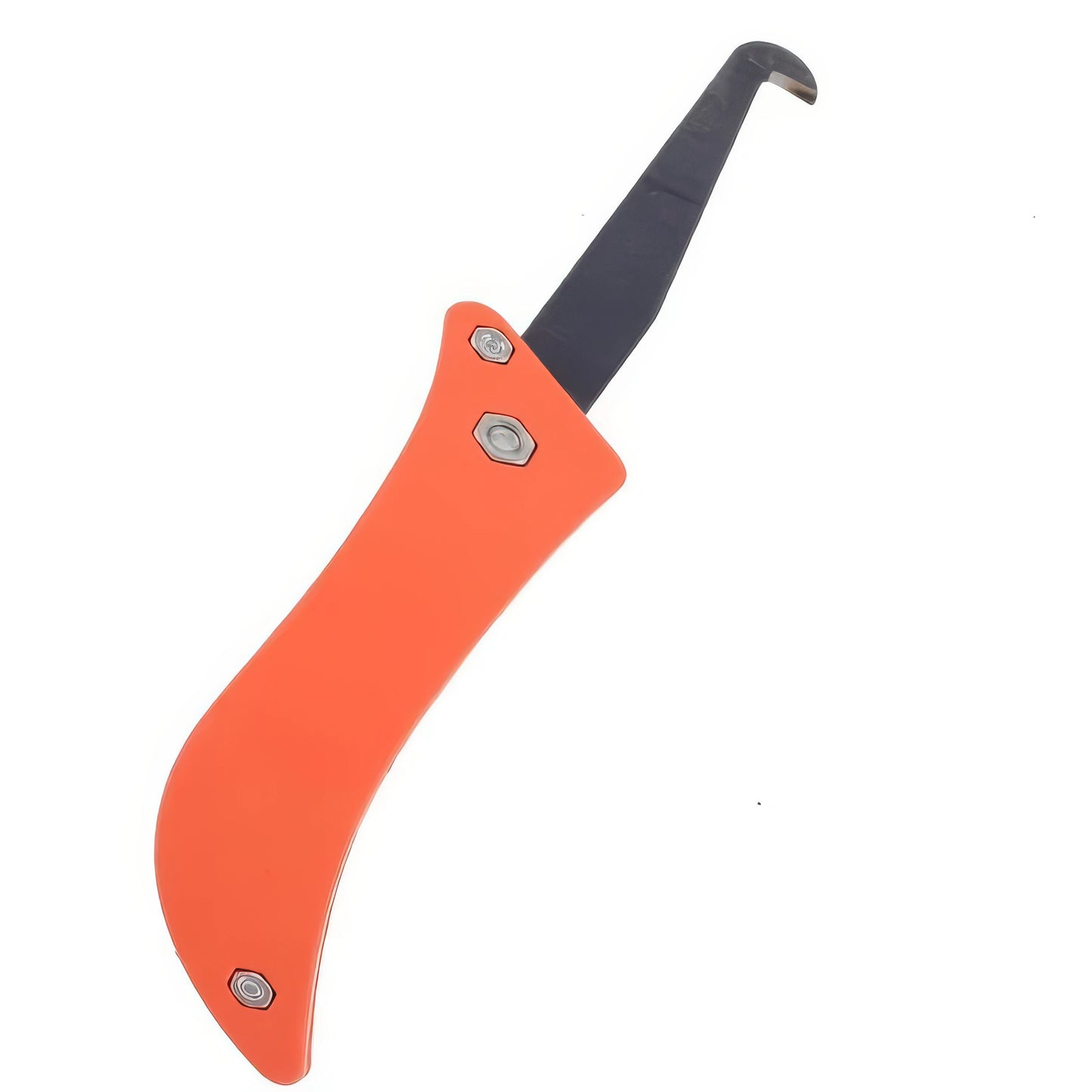 Folding Hook Knife, Orange — Multifunctional Tile Gap Cleaning Tool