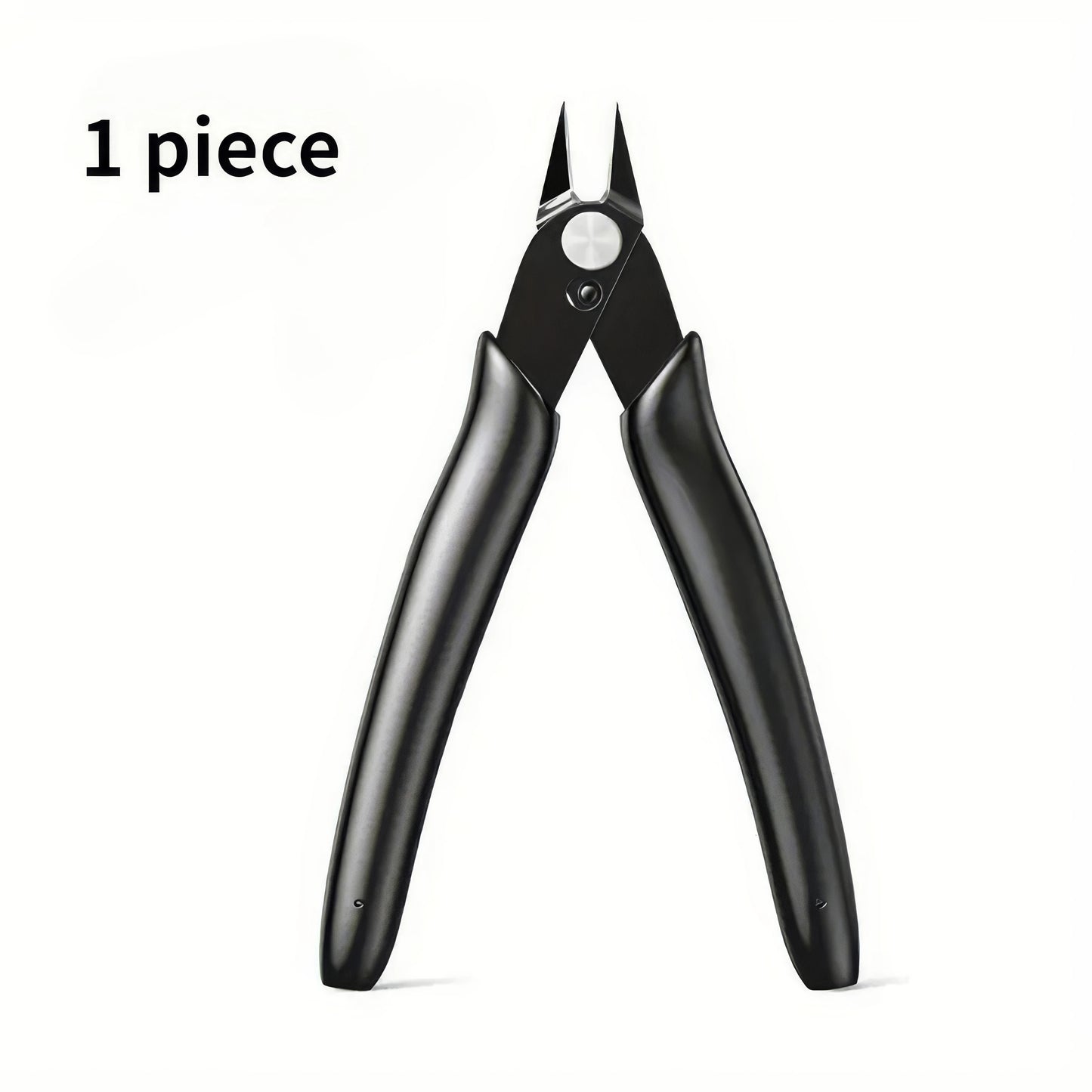 1 Black Carbon Steel Wire Knife, Comfortable Grip, Non Folding Wire Knife, Suitable for Jewelry Making and Electronic Products