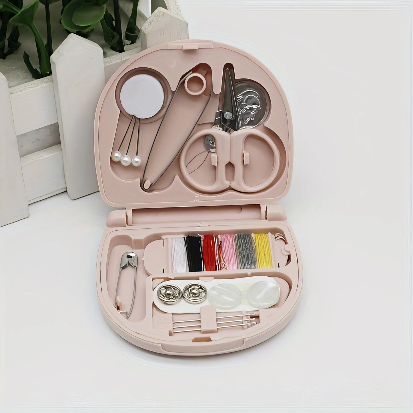 1/2/3 Piece Sewing Set in Blue/pink, Portable and Durable Integrated Emergency Repair, Suitable for Quick Repair, Sewing Tool