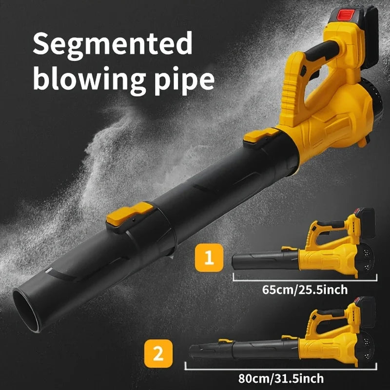 Cordless Leaf Blower – Ultra-High-Power Garden Blower for Leaves, Dust & Snow Removal