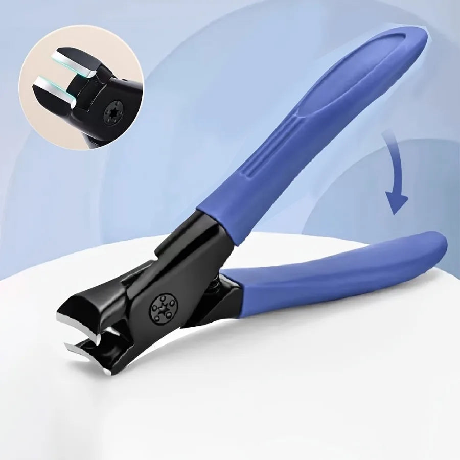 tax and shipping cost included, 1 Piece Blue Nail Clipper, Suitable for Thick Nails, Ergonomic Handle, Foot Care Product, Effortless, Daily Essential