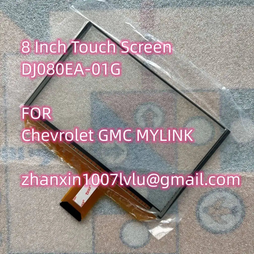 New 8 Inch 55 Pin Touch Screen DJ080EA-01G For Chevrolet Tahoe Silverado S10 GMC MYLINK Car Multimedia Player Navigation Raido