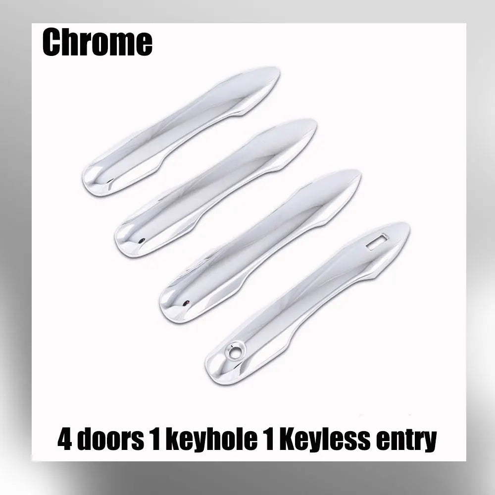 4x Car Door Handle Cover for Toyota Camry XV80 80 Hybrid LE SE 2025 2026 2027 Sticker Trim Exterior Scratch Decor Accessories