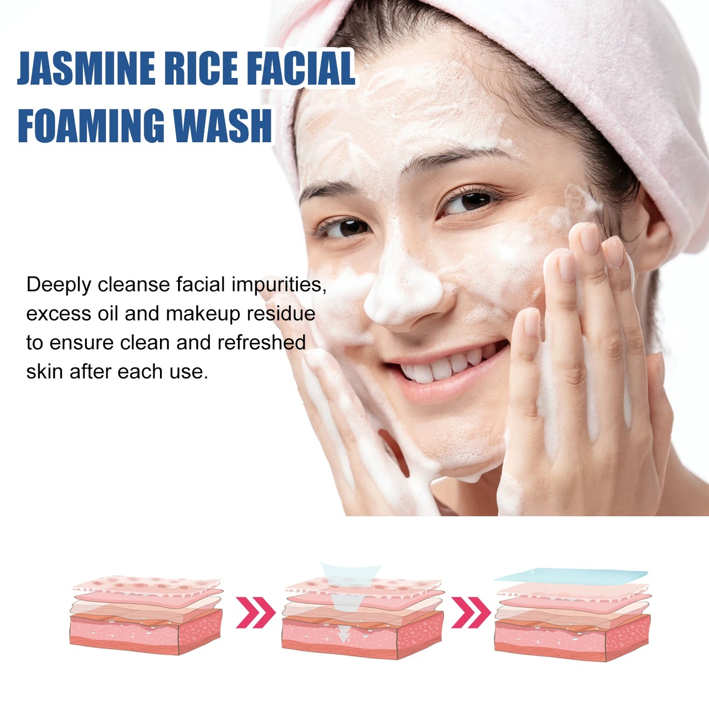 Eelhoe 100g Moisturizing Cleanser Gentle Facial Cleaning Daily Skin Care Hydrating Skin Maintenance