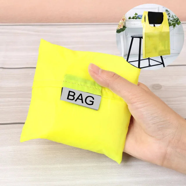 Rose Flower Shopping Bags Portable Storage Organizers Polyester Cloth Eco Large Capacity Women's Bag Travel Foldable Handbag