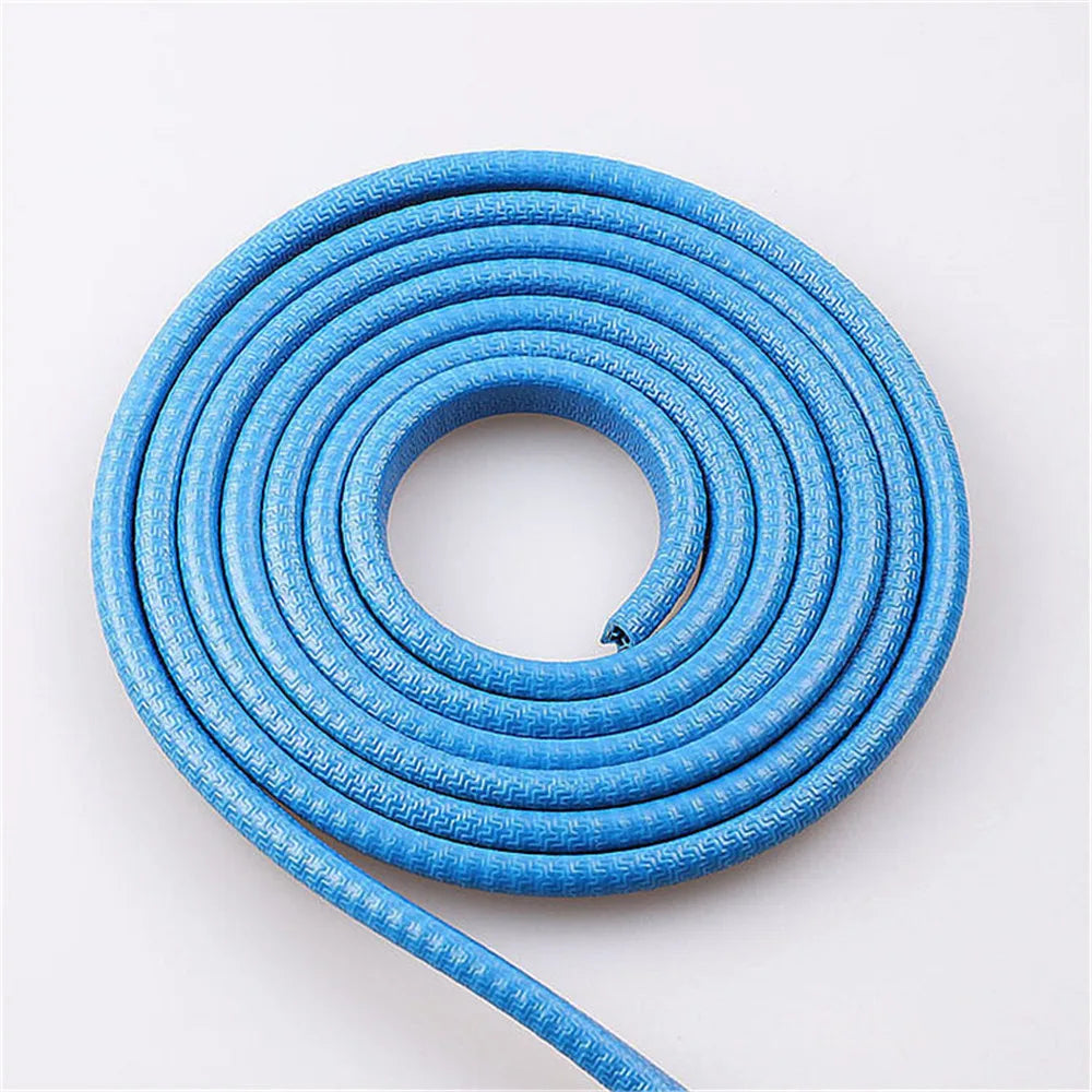 Car Door Protector Edge Scratch Strip Guard Trim Automobile Door Anti Collision Protection Strip Steel Car-styling Accessory