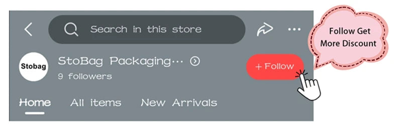 StoBag Frosted Matte Plastic Clothing Packaging Zipper Bag Zippered Shipping Sealed Underwear Socks Storage Reusable Pouch
